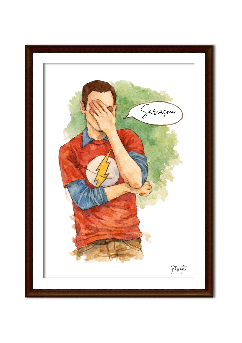 Lámina Sheldon Cooper