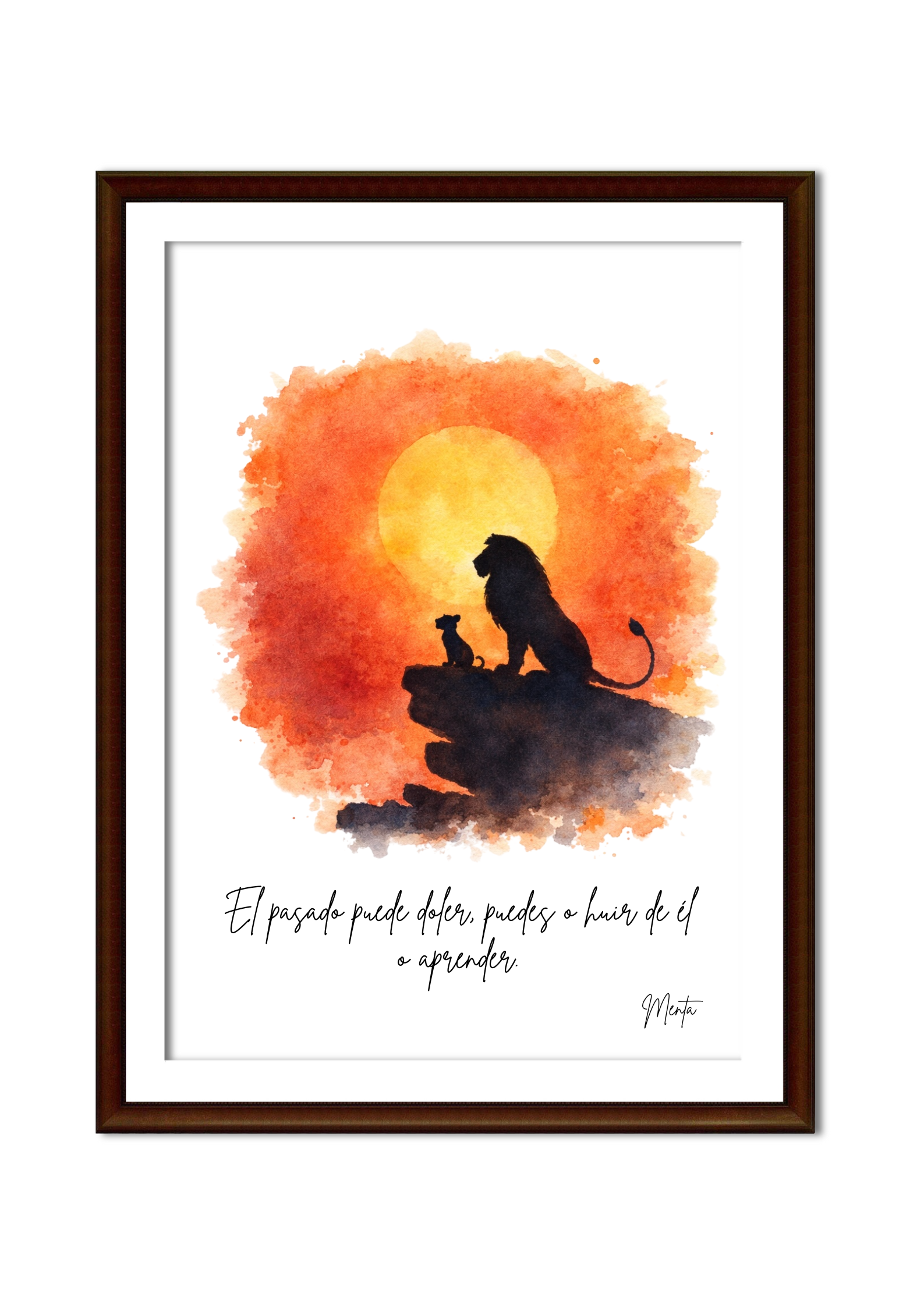 Lámina El Rey León