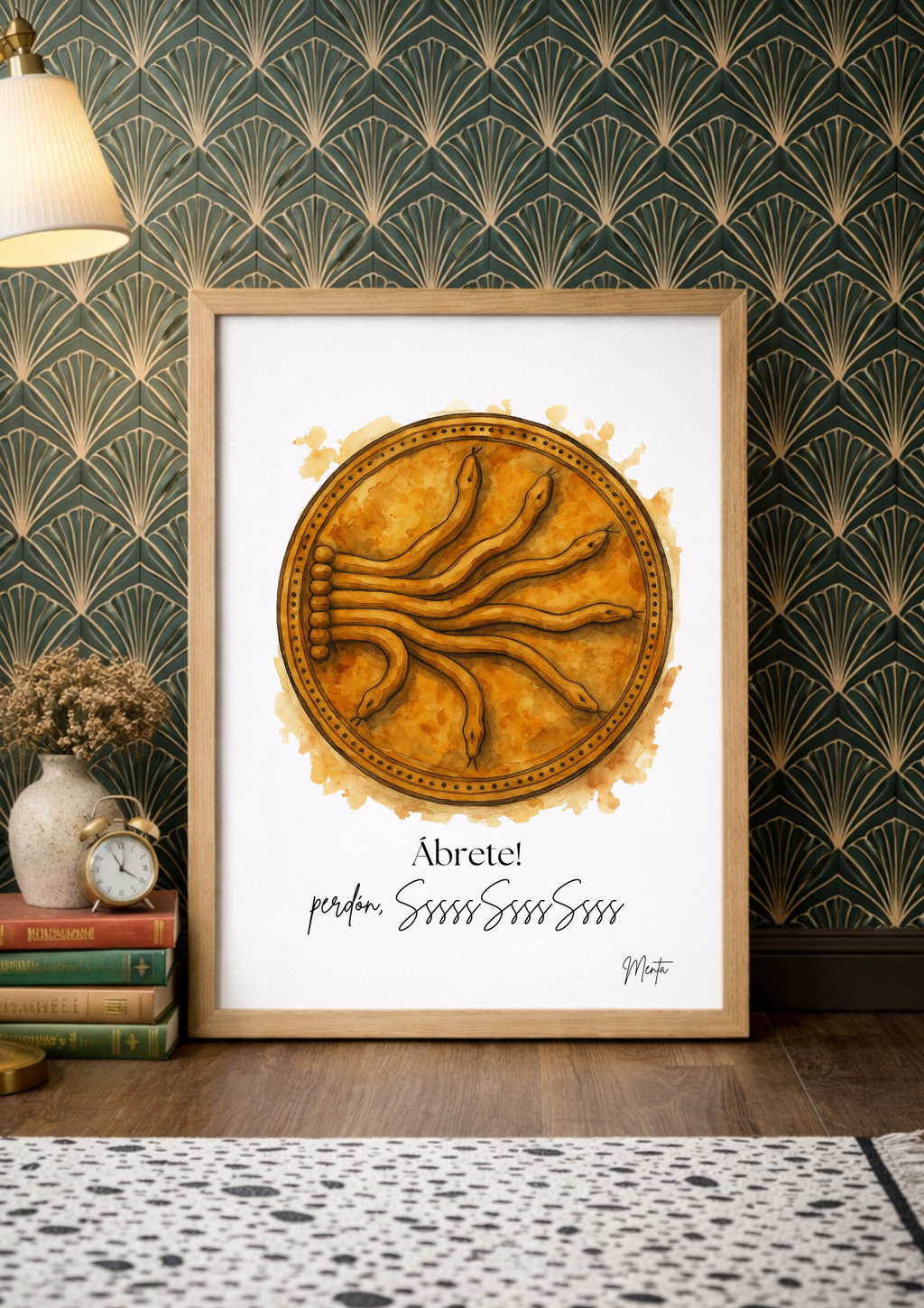 Lámina Harry Potter || Cámara de los secretos