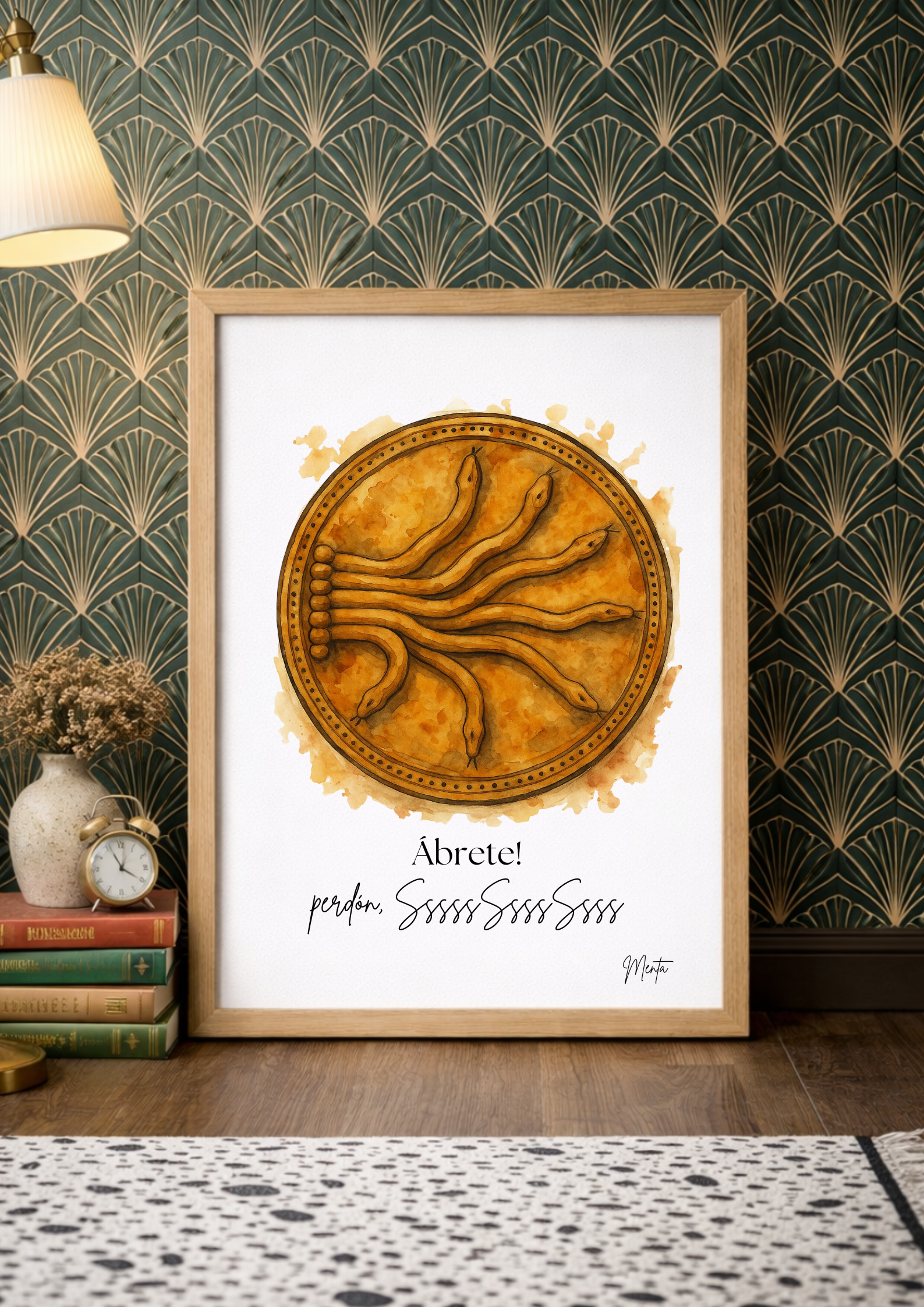 Lámina Harry Potter || Cámara de los secretos