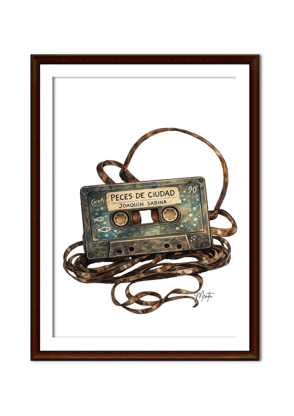 Lámina Casete| Joaquín Sabina