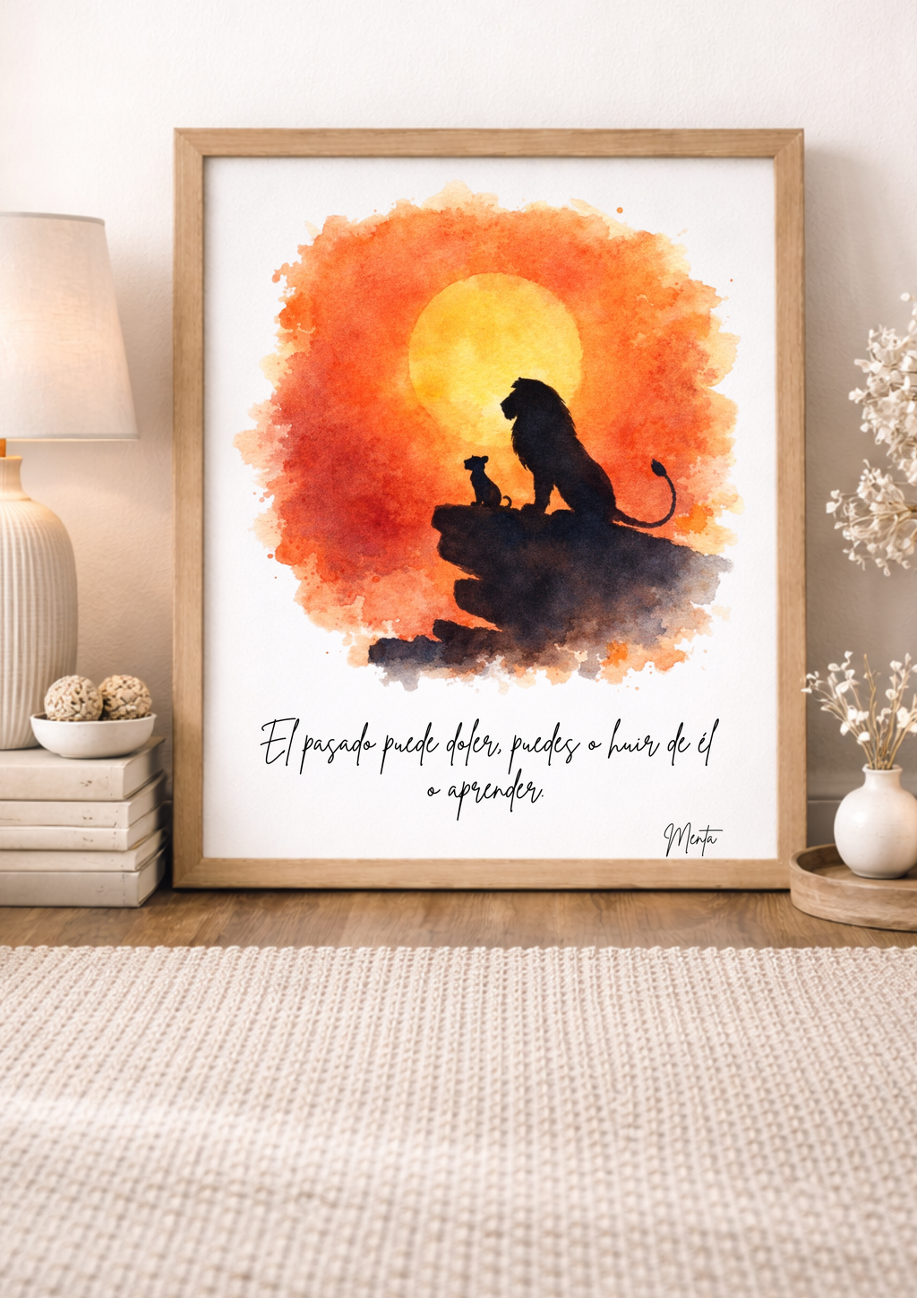 Lámina El Rey León