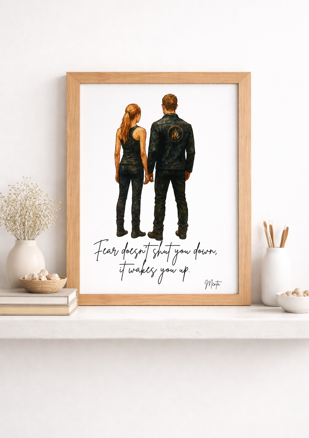 Lámina Tris y Cuatro | Divergente