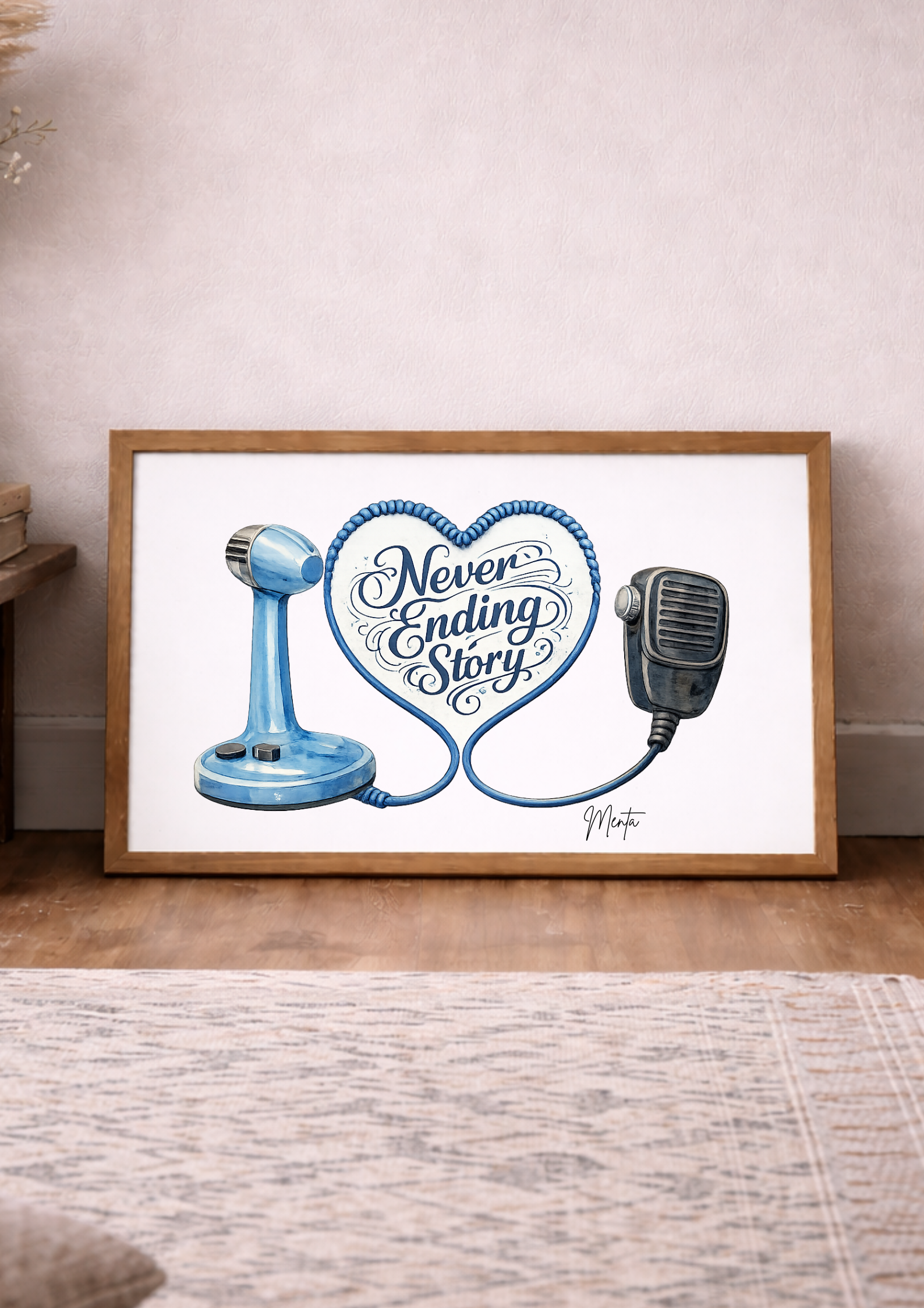 Lámina Never ending Story| Stranger Things