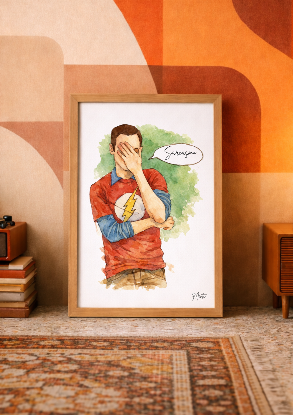 Lámina Sheldon Cooper