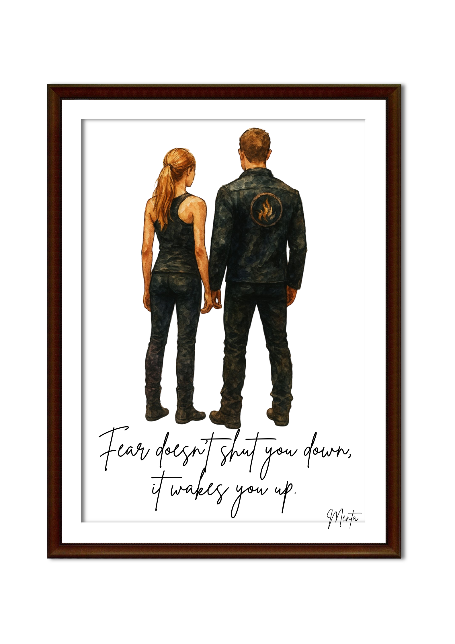 Lámina Tris y Cuatro | Divergente