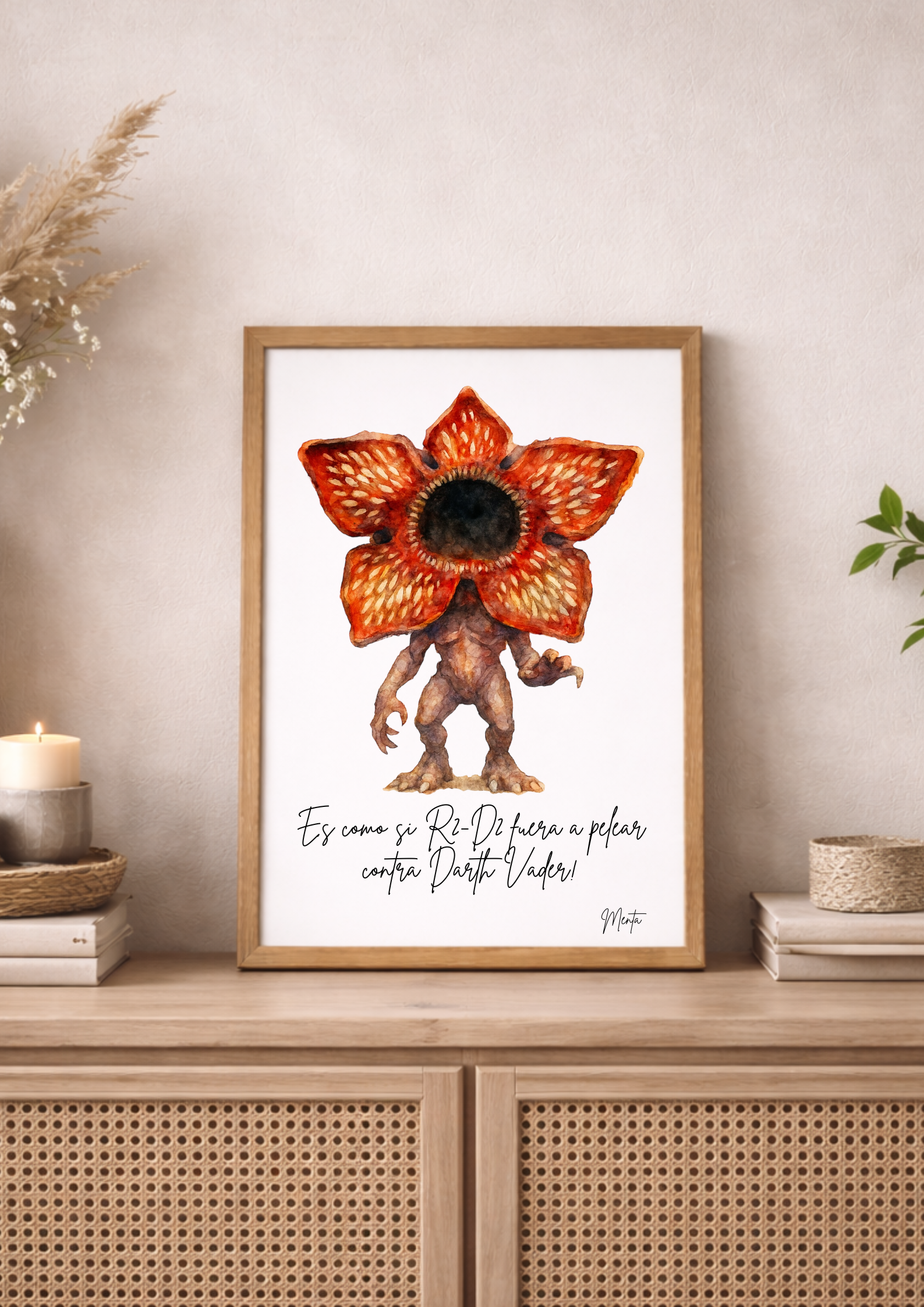 Lámina Demogorgon || Stranger Things
