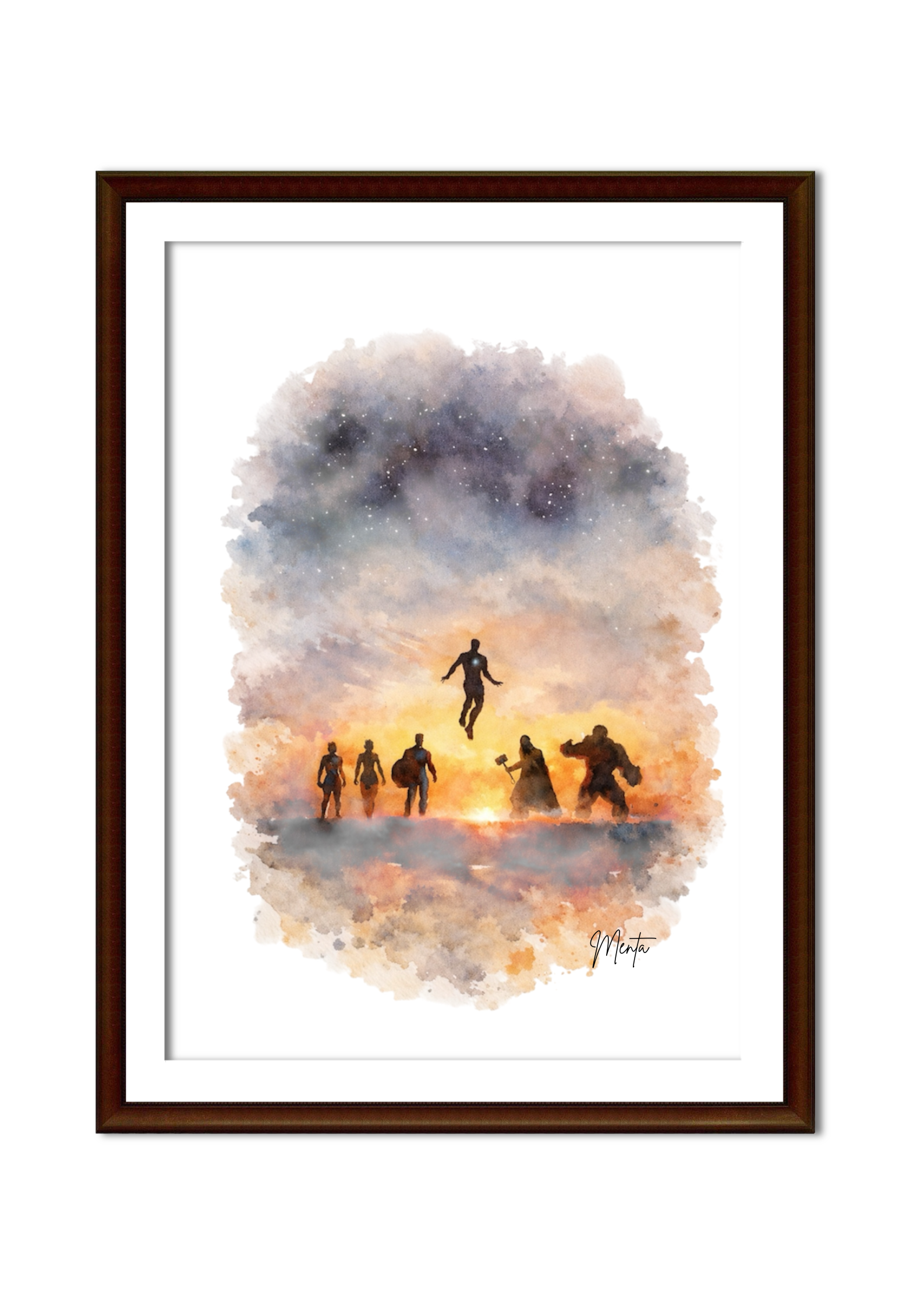 Lámina Marvel || Los Vengadores