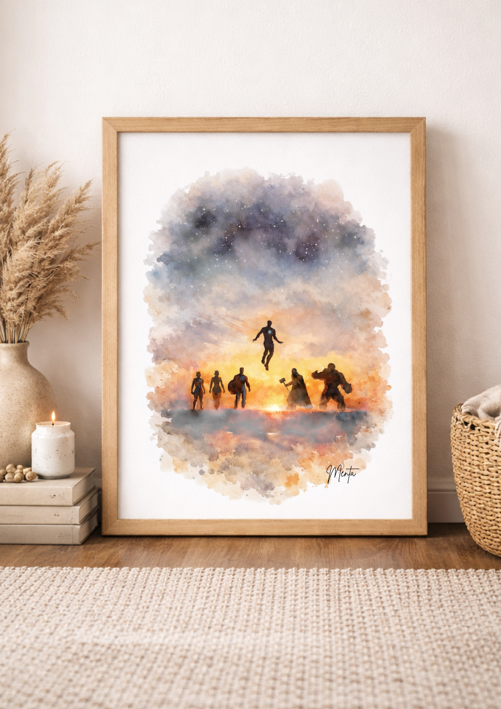 Lámina Marvel || Los Vengadores