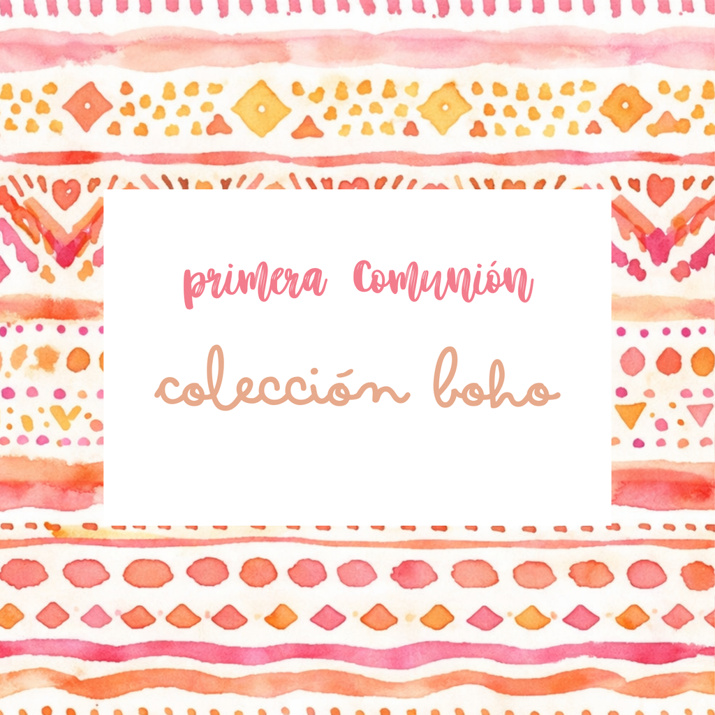 Recuerdo Primera Comunión Boho