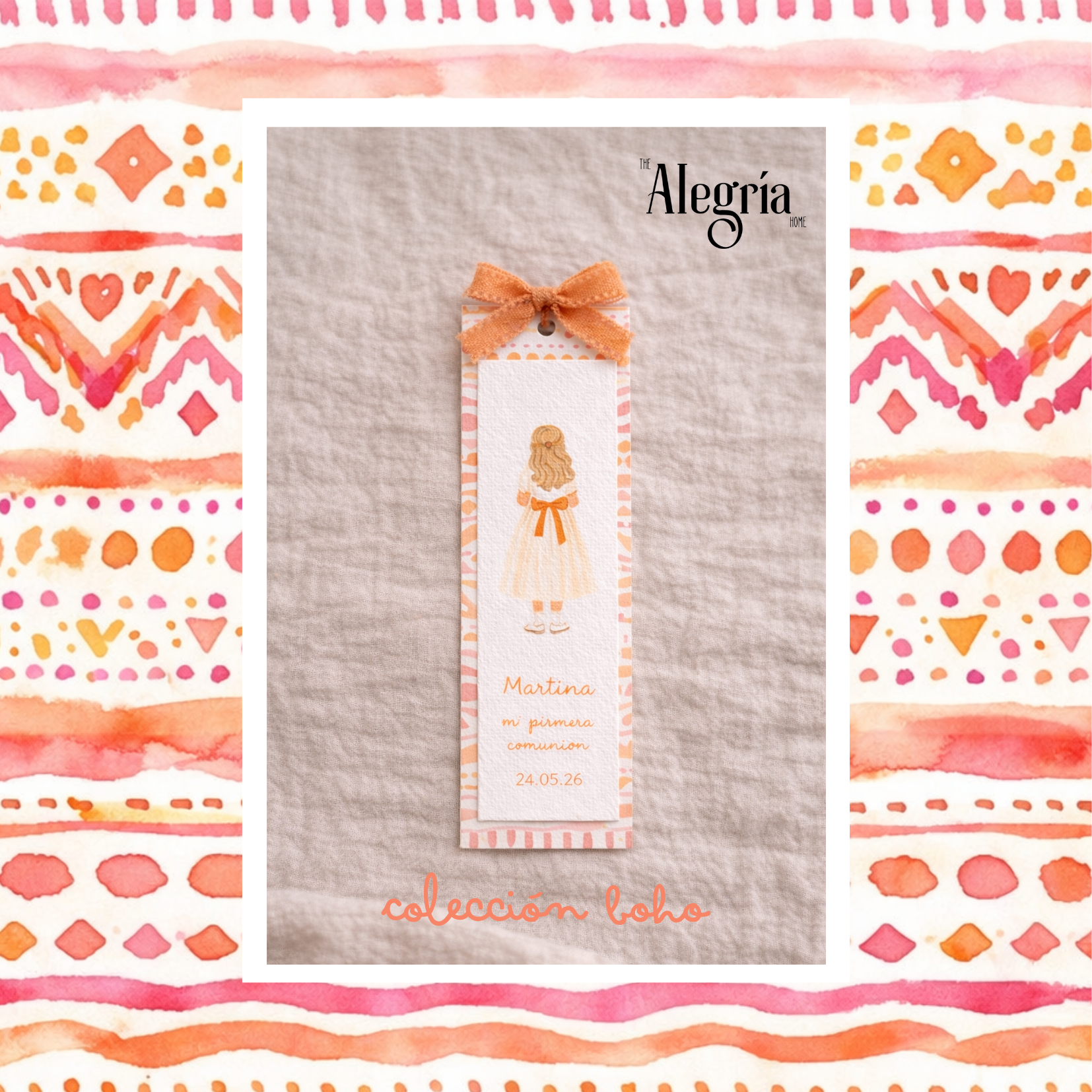 Recuerdo Primera Comunión Boho