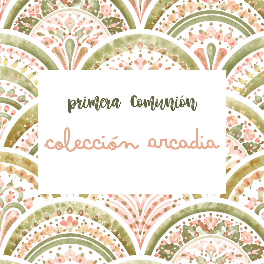 Invitación Primera Comunión Arcadia