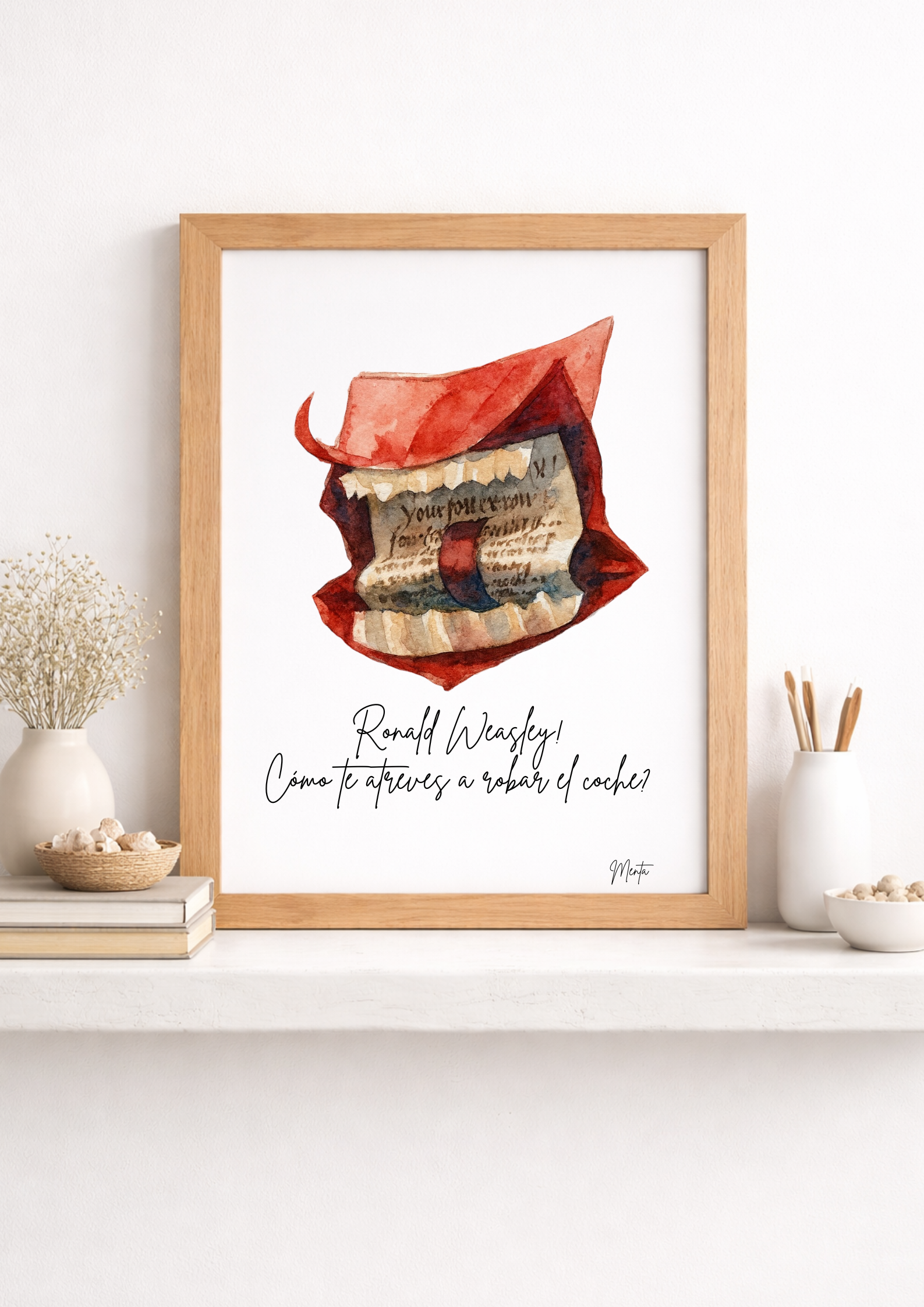 Lámina Vociferador Harry Potter