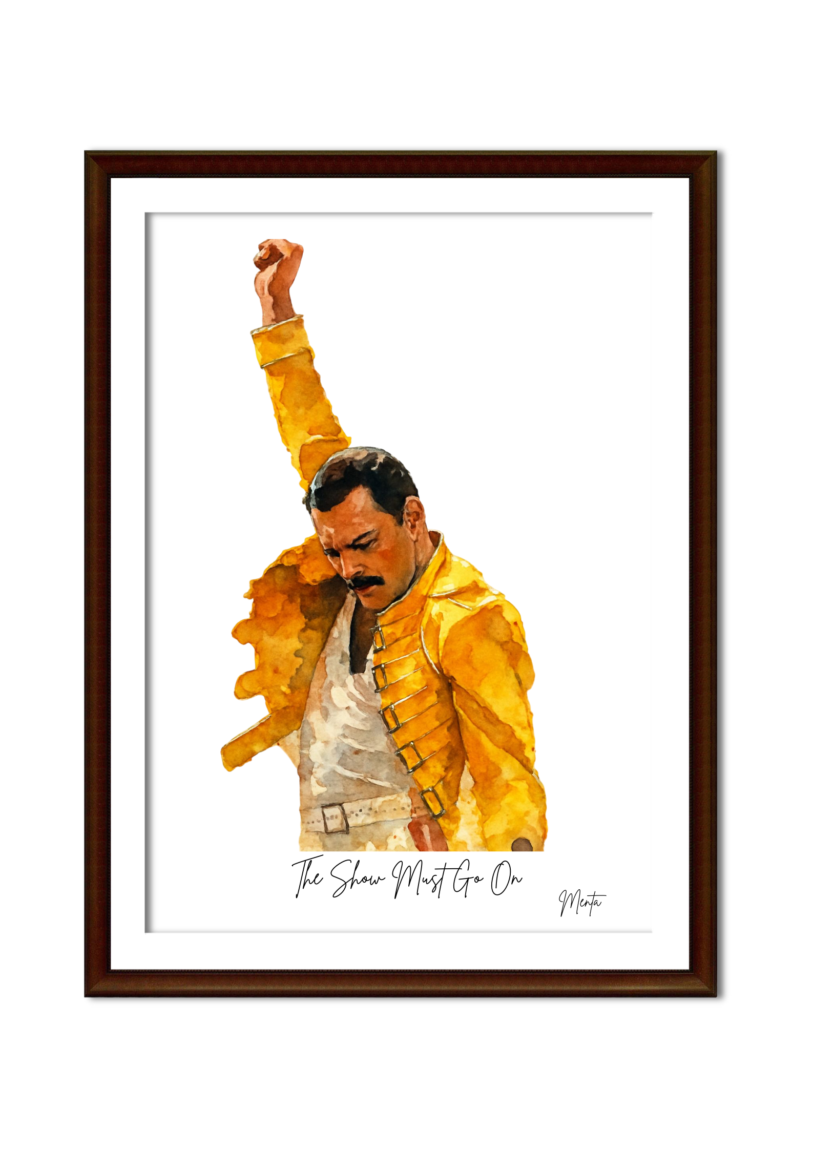 Lámina Freddie Mercury